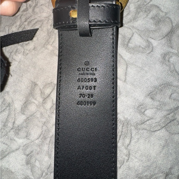 2015 RE-EDITION WIDE LEATHER BELT | Size 70 | Bag included | Great Condition | - Picture 4 of 12